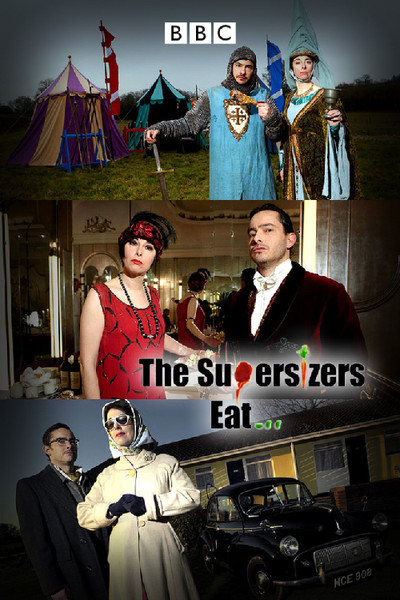 Póster de The Supersizers Go...
