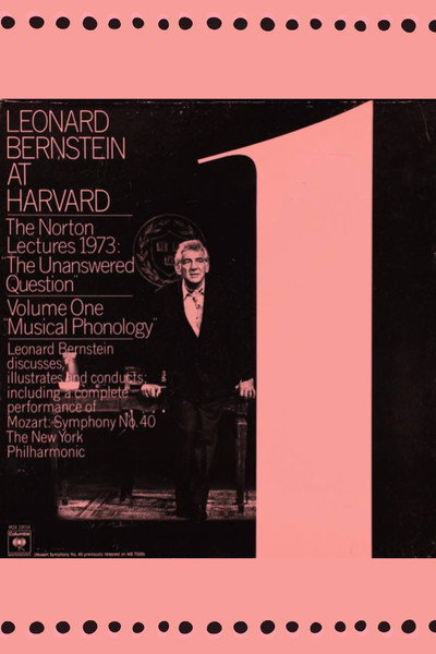 Póster de The Unanswered Question: Six Talks at Harvard