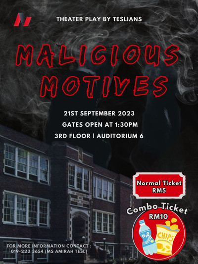 Póster de Theater Play of Malicious Motives