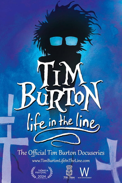 Póster de Tim Burton: Life in the Line