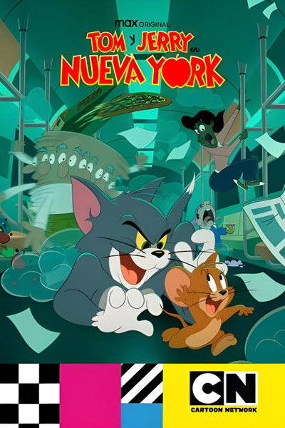 Póster de Tom y Jerry en Nueva York