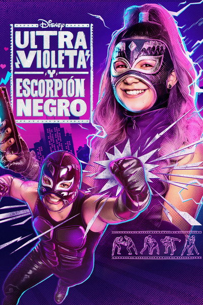 Póster de Ultra Violeta y Escorpión Negro