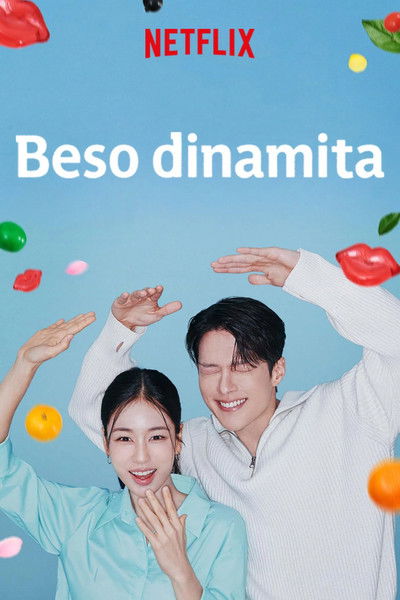 Póster de Un beso con chispa