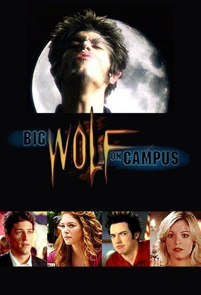 Póster de Un hombre lobo en el campus
