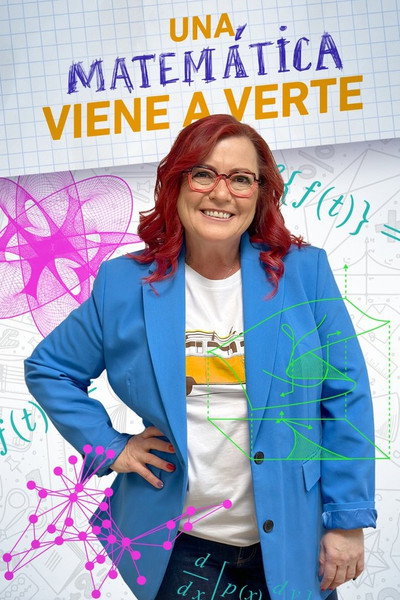 Póster de Una matemática viene a verte
