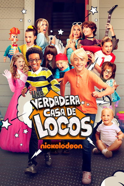 Póster de Una verdadera casa de locos