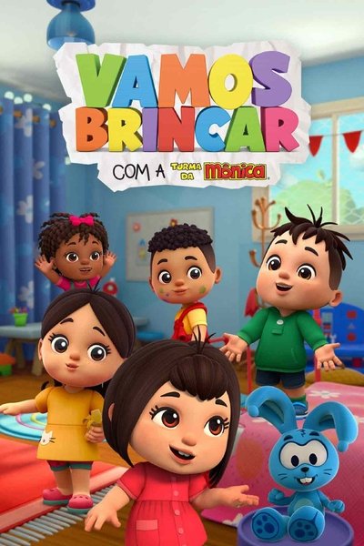 Póster de Vamos Brincar com a Turma da Mônica