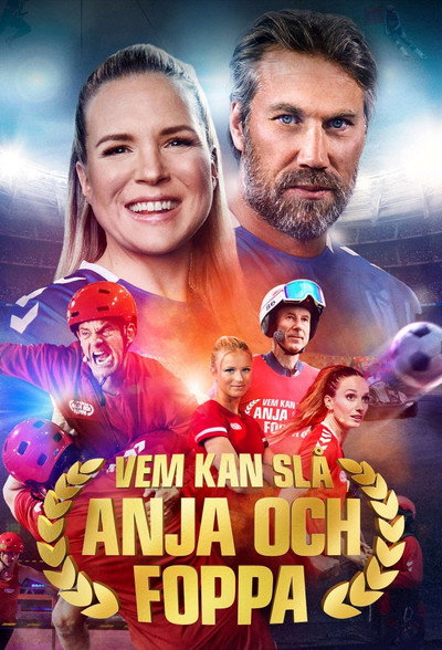 Póster de Vem kan slå Anja och Foppa?