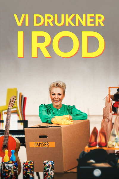 Póster de Vi drukner i rod