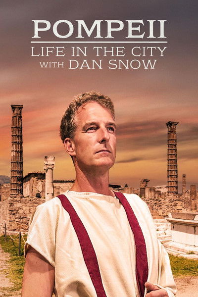 Póster de Vida en Pompeya con Dan Snow