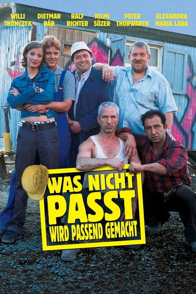 Póster de Was nicht passt wird passend gemacht