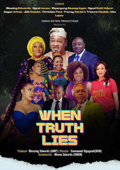 Póster de When Truth Lies