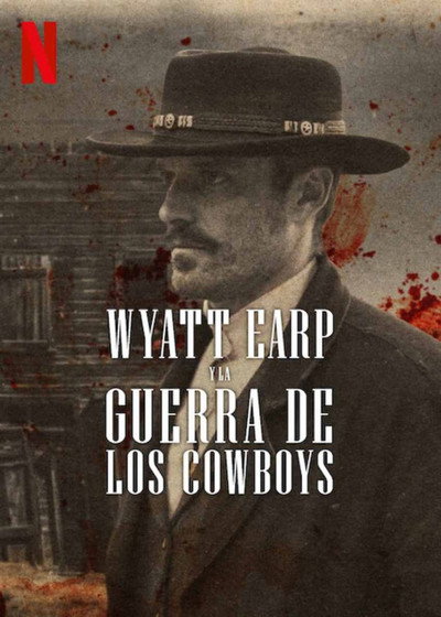 Póster de Wyatt Earp y la guerra de los cowboys