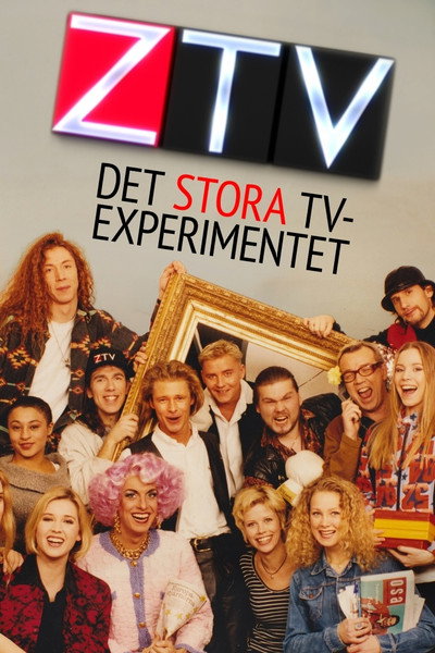 Póster de ZTV - Det stora tv-experimentet